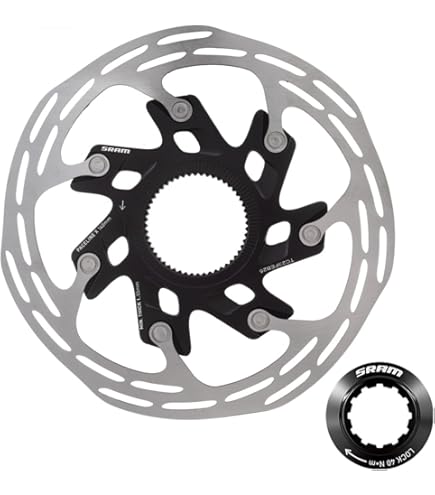 Amazon.co.jp: SRAM HS2 ディスクブレーキローター - 200mm 6ボルト 丸